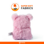 FOFOS Floppy Crinkle Pig Catnip Toy for Cats - Image 4