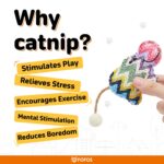 FOFOS Interactive Catnip Chic Toy for Cats Pink (Pack of3) - Image 3