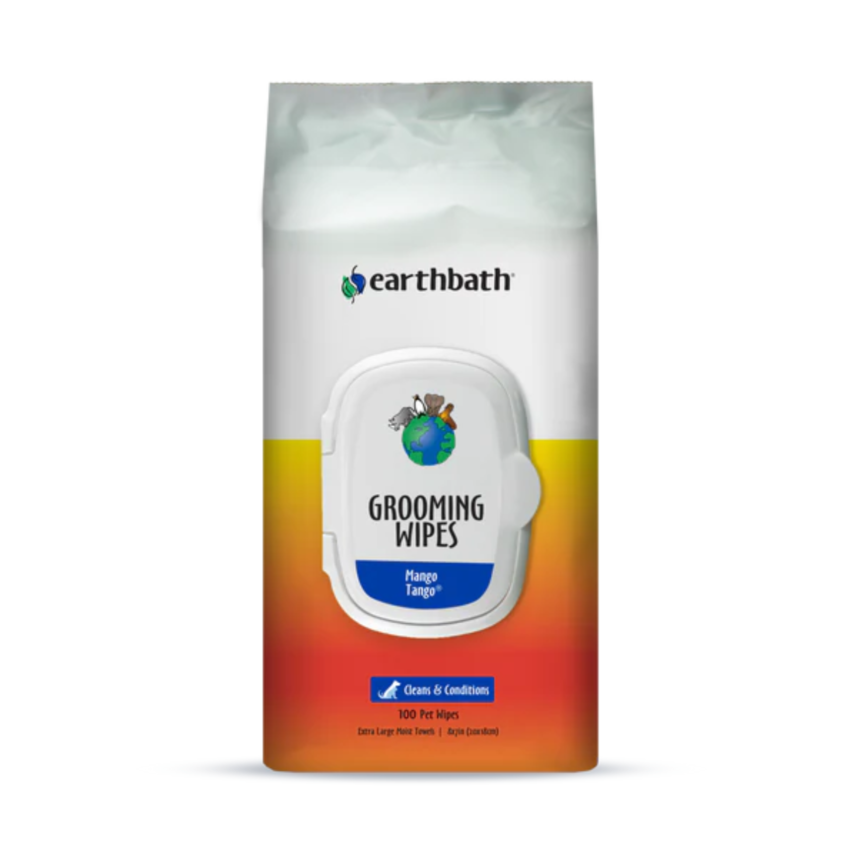 PM7WS-MangoTango-Wipes-_100ct_-Front_600x-1.webp EarthBath Mango Tango Mango Essence Grooming Wipes for Dogs and Cats - 100 wipes