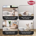 Trixie Junior Nuno Cat Litter Tray Recycled (36x28x9cm) - Image 5