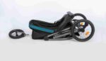 Trixie Buggy for Cats and Dogs (60 x 112 x 120 cm, 12.5 kg) Black/Petrol - Image 8