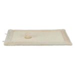 Trixie Scratching Mat Sisal Rug/Plush for Cats (55x35 cm, Beige) - Image 2