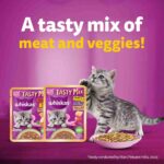 Whiskas Tasty Mix Junior Pouch Chicken Tuna Sweet Potato Flavor in Gravy for Cats 70g - Image 3
