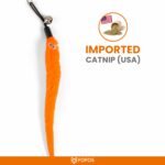 FOFOS Retractable Worm Teaser Toy with Catnip for Cats - Image 4