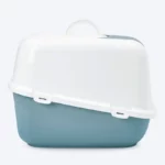 Savic Nestor Jumbo Cat Litter Box - Cold Gray - Image 2