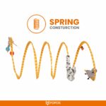 FOFOS Safari Spiral Tunnel Toy for Cats - Image 6
