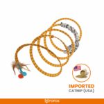FOFOS Safari Spiral Tunnel Toy for Cats - Image 2