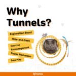 FOFOS Safari Spiral Tunnel Large Toy for Cats - Image 4