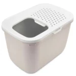 Savic Hop In Modern Cat Litter Tray Mocha- 23 x 15 x 15 inch