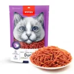 Wanpy Soft Duck Jerky Strips Cat Treats, 80 g - Image 3