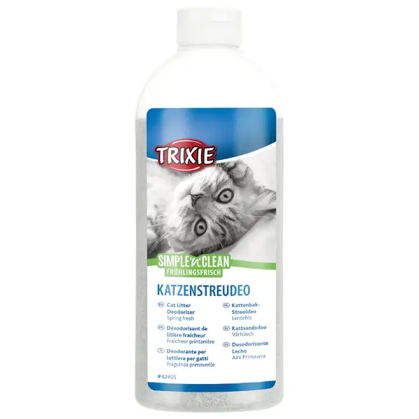 Trixie Simple N Clean Cat Litter Deodorize Baby Powder - 750 g