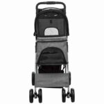 Trixie Buggy/Stroller for Dogs and Cats - Grey - Image 7