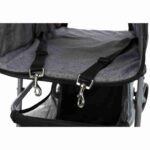 Trixie Buggy/Stroller for Dogs and Cats - Grey - Image 9