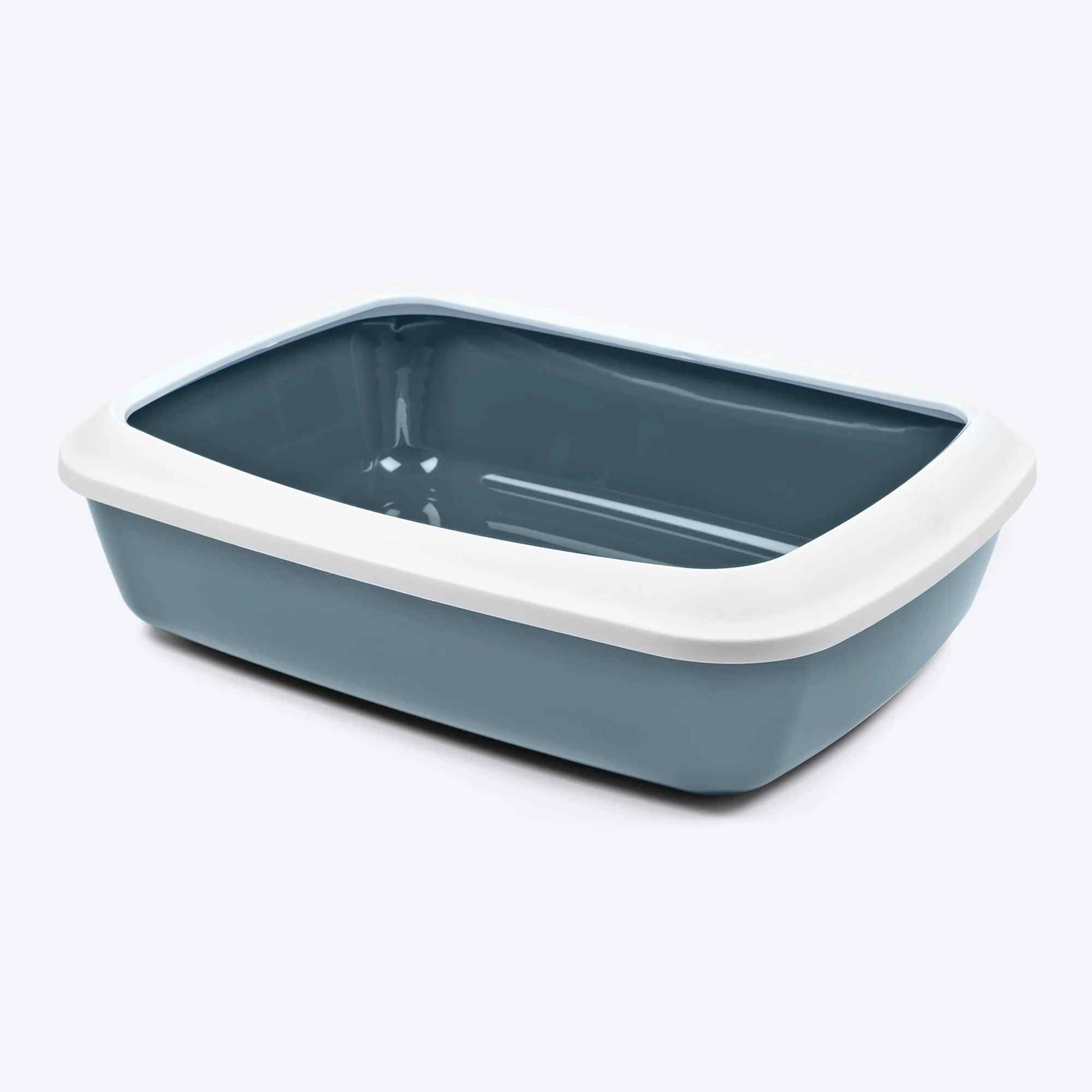 TUCR2ast3-Savic-Iriz-Litter-Tray-with-Rim-for-Cats-White-Bluestone-20-x-14-x-5-inches.jpeg Savic Iriz Litter Tray with Rim for Cats (White Bluestone - 20 x 14 x 5 inches)