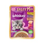 Whiskas kitten gravy cat food chicken tuna