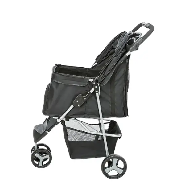 Trixie Buggy/Stroller For Cats - Black