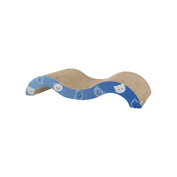 Trixie Mimi Scratching Wave Cardboard, Catnip