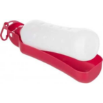 Trixie Travel Bottle with Bowl for Dogs and Cats (Red) - Image 2