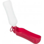 Trixie Travel Bottle with Bowl for Dogs and Cats (Red)