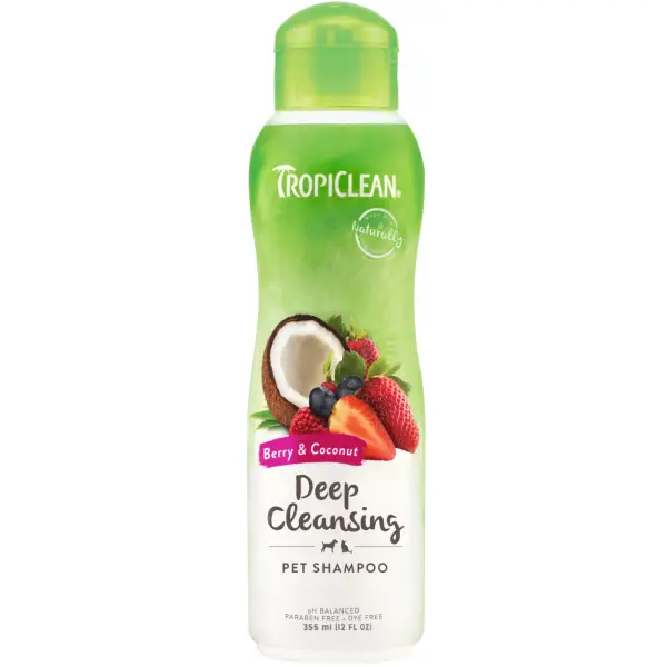 TropiClean Berry and Coconut Shampoo - 355 ml