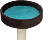Trixie Lugo Cat Scratching Post - Brown/Turquoise, 103 cm - Image 3