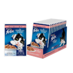 Purina Felix Salmon in Jelly Wet Cat Food, 85g - Image 3