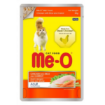 Me-O Chicken with Rice & Carrot Wet Cat Food, 80g