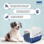 Savic Trotter 1 - Dog and Cat Carrier - Atlantic Blue - 19 x 13 x 12 inch - Holds up to 5 kg - Image 5