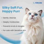 Forcans Cat Short Coat Shampoo and Conditioner - Image 3