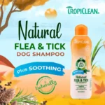 TropiClean Natural Flea and Tick Plus Soothing Shampoo - Image 4