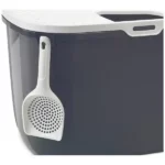 Savic Hop In Modern Cat Litter Tray Anthracite - 23 x 15 x 15 inch - Image 4