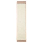 Trixie Scratching Board Sisal Rug Catnip for Cats, (17x70 cm, Nature)