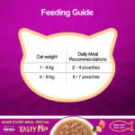 Whiskas Tasty Mix Salmon Wakame Chicken Seaweed In Gravy Wet Cat Food - 70g - Image 5