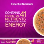 Whiskas Tasty Mix Seafood Cocktail Wakame Seaweed Gravy Wet Cat Food - 70g - Image 5