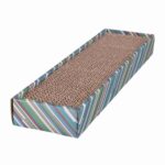Trixie Scratchy Scratching Cardboard Catnip (48x5x13 cm, Black/White)
