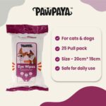 Pawpaya Eye Wipes 20x18cm - 25 Wipes - Image 3