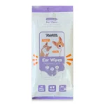 Pawpaya Ear Wipes for Dogs and Cats, 40 Pcs