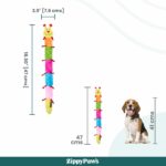 ZippyPaws Zippy Caterpillar Dog Toys - Large - Image 6