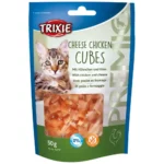 Trixie Premio Cheese Chicken Cubes Cat Treats, 50 g