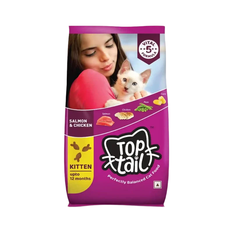 Top tail kitten salmon & chicken for Cats, 2.8kg
