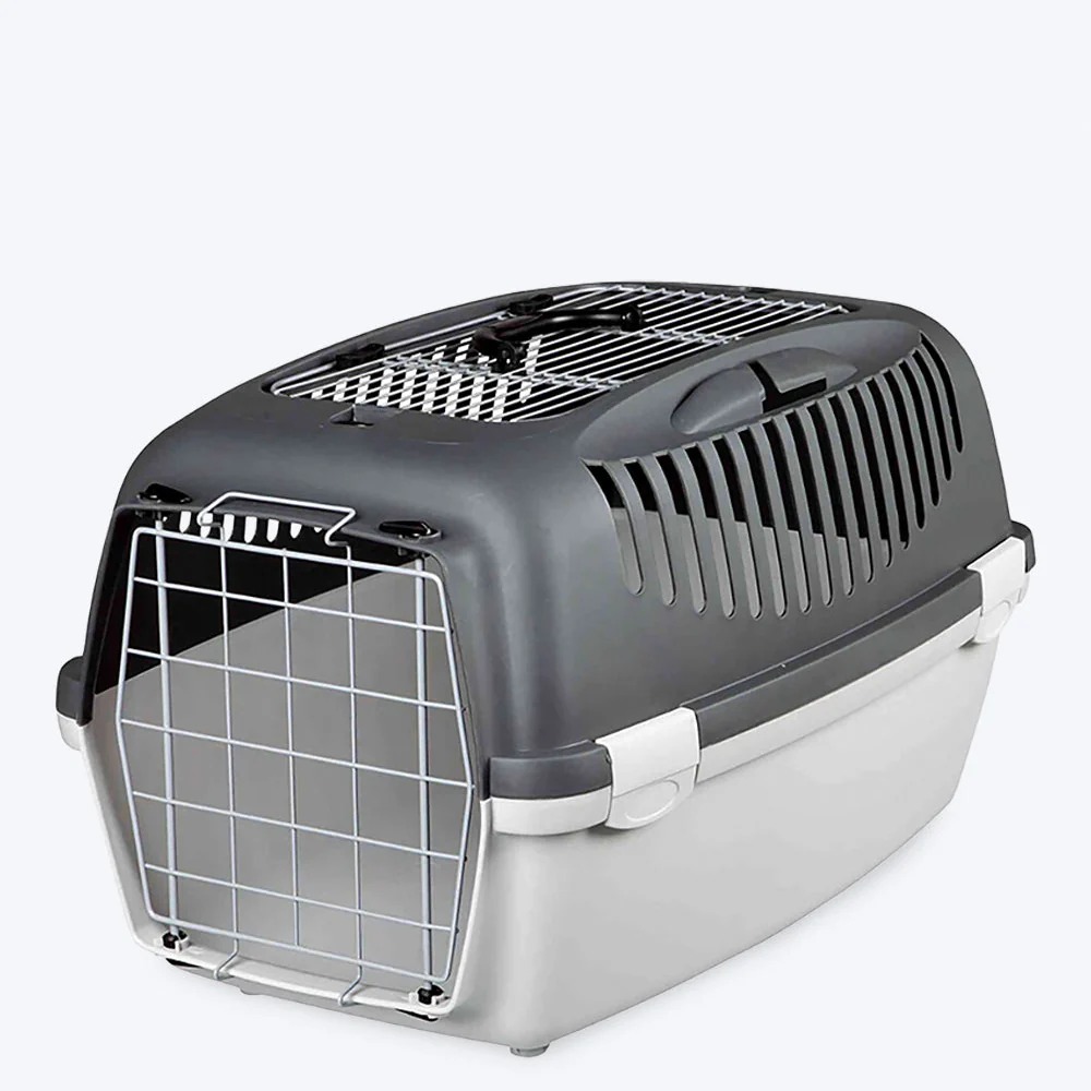 bYtDvQcEf-product.jpeg Trixie Capri Carrier Open Top for Dogs and Cats Grey
