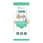 Pawpaya Tooth Wipes for Dogs and Cats, 40 Wipes