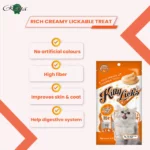 Rena's Recipe Kitty Licks Chicken with Tuna Cat Treat Tubes, 15g - Image 4