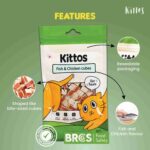 Kittos Fish Chicken Cubes Cat Treats, 35 g - Image 4