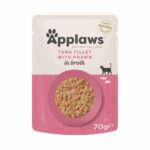 Applaws Tuna with Pacific Prawn in Broth Wet Cat Food, 70gm