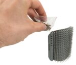Trixie Corner Massage Brush For Cats (8x13 cm, Grey) - Image 9
