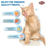 Trixie Creamy Snack White Fish Treats for Cat, 70 g - Image 5