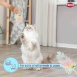 Trixie Playing Rod Star Plastic/Plush Catnip Toy for Cats (46 cm) - Image 2