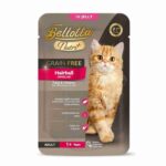 bellotta hairball cat food pouch 70g