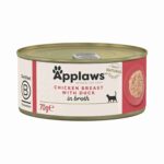 Applaws Cat Wet Food Tin Chicken with Duck 70 gm